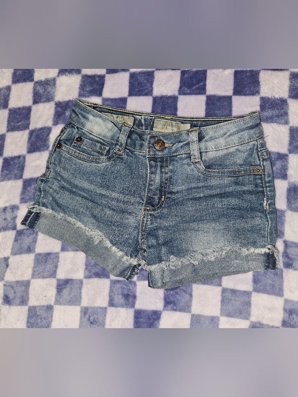 Girls Lucky Jeans Denim Shorts